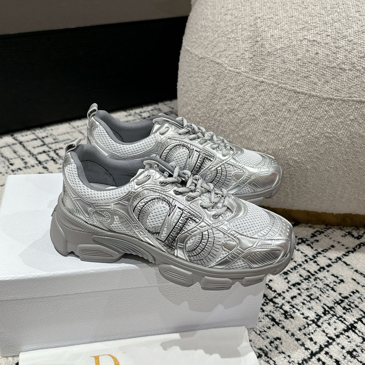 25 Styles of B30 Men's and Women's Casual Sports Shoes, Breathable Mesh Shallow Mouth Thick-Soled Dad Shoes for Couples, Heightening and Wear-Resistant Shoes