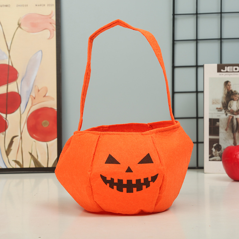 Bolsas de dulces de Halloween, atmósfera de vacaciones, regalos de vestuario, bolsas de mano para niños de la escuela primaria, bolsas de azúcar