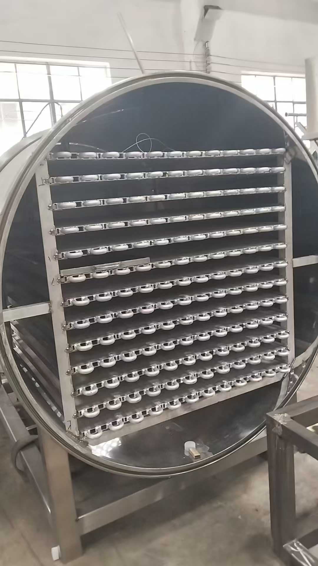 冻干机组装过程