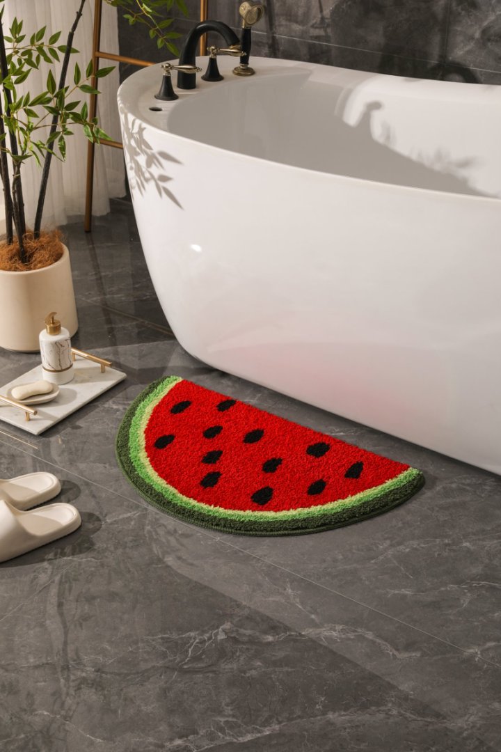 Cross-Border Flocking Floor Mat Tpr Non-Slip Microfiber Bathroom Absorbent Mat Door Mat Creative Carpet Customized with Pictures