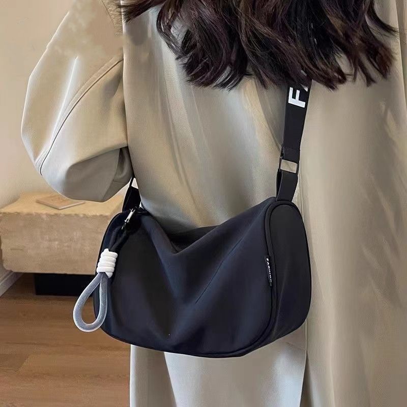 Bolso de Oxford Impermeable para Mujer, de Gran Capacidad y Ligero, Cruzado, Diseño de Nicho, Estilo Deportivo Versátil, Bolso Casual