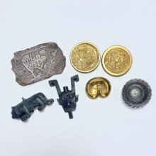 树脂博物馆文创冰箱贴迷你文物纪念品博物院山东内蒙古现货批发