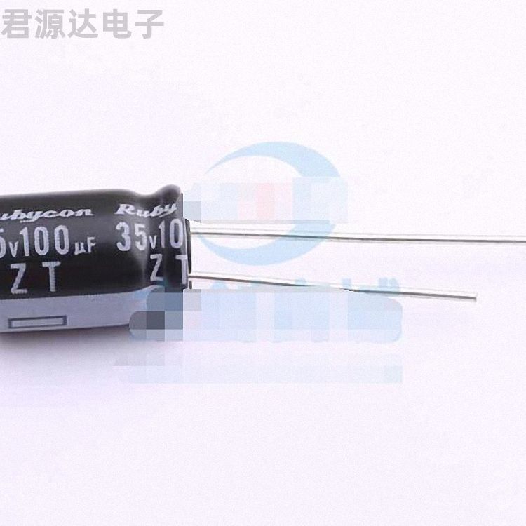 35ZT100M8X11.5描述100uF 35V电解电容器