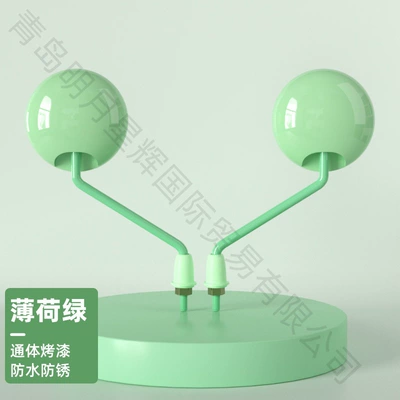 reflector battery car mirror decoration – Other Electric Vehicle Accessories - mint-green-the-whole-body-is-painted-waterproof-and-rust-proof