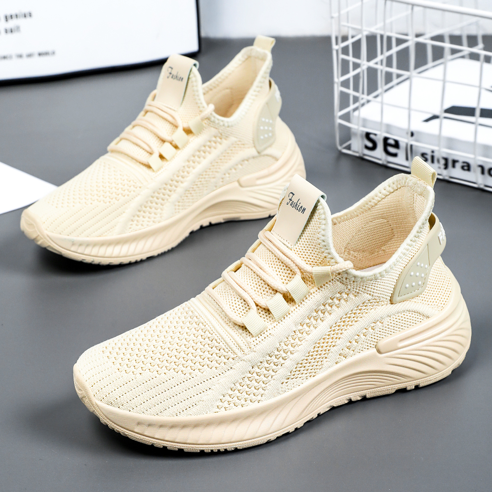 Zapatos para Mujer, Transpirables y Modernos para Primavera, Suela Suave que No Cansa los Pies, Zapatos Casuales, Zapatos Deportivos Modernos para Mujer, Venta al por Mayor