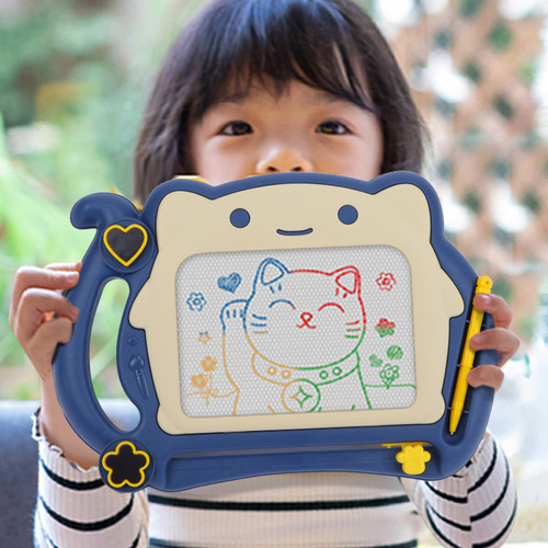 Cross-border children's color magnetic drawing board kindergarten baby learning painting graffiti removable writing board batch