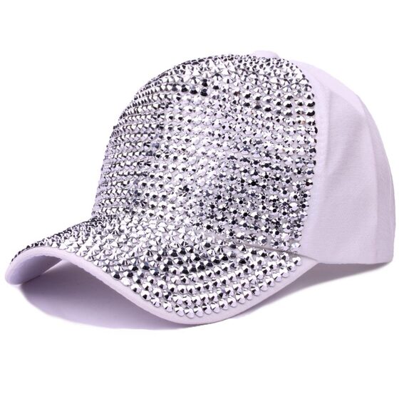 Women's Fashion Diamond Summer Baseball Cap Trendy Travel Sunshade Casual Hat Sunscreen Hat Amazon Personality Wholesale