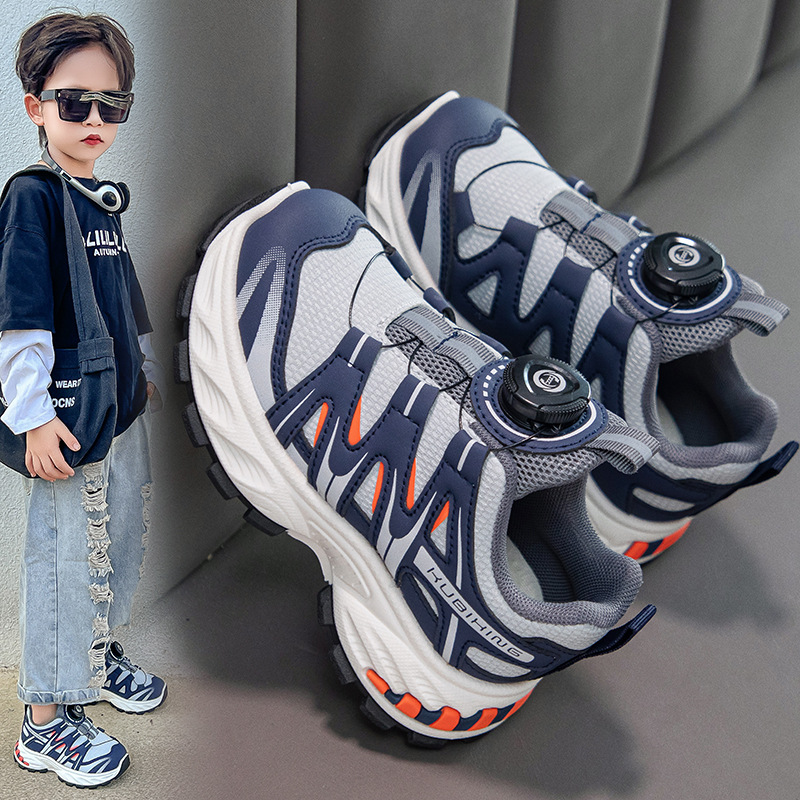 Zapatos deportivos para niños otoño 2025 nuevos zapatos de papá para niñas zapatos de running para niños con suela suave zapatos casuales para niños grandes