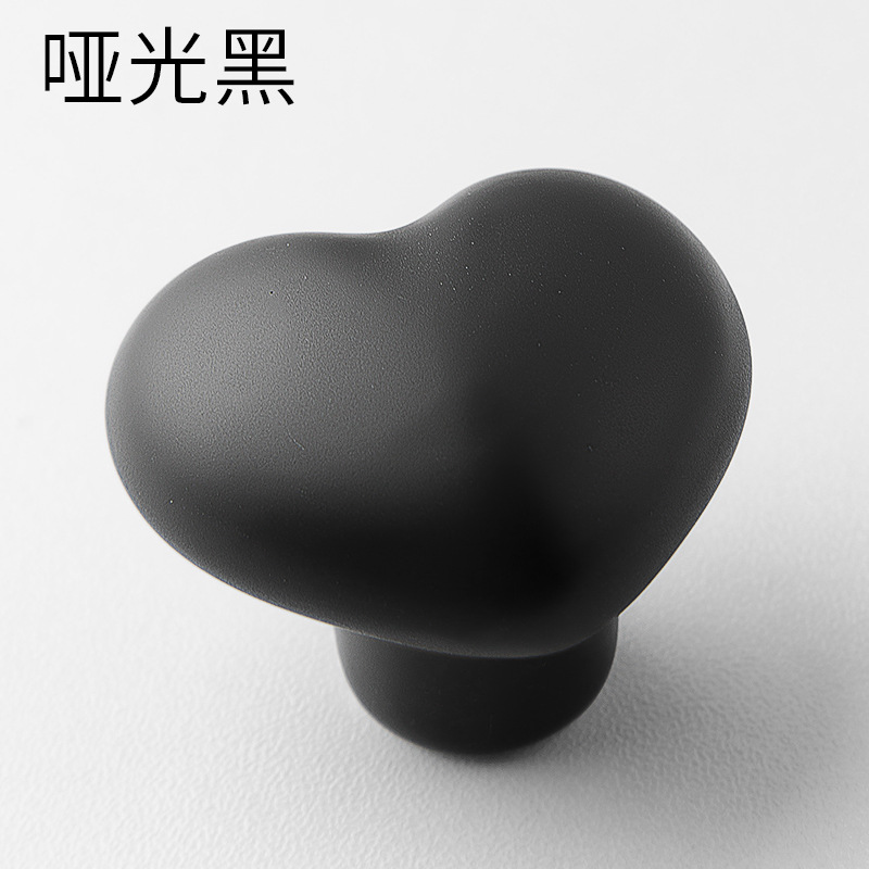 Spot love ceramic manija de armario para niños reposabrazos de armario simple pegajoso manija de puerta gancho de cajón de dibujos animados transfronterizos