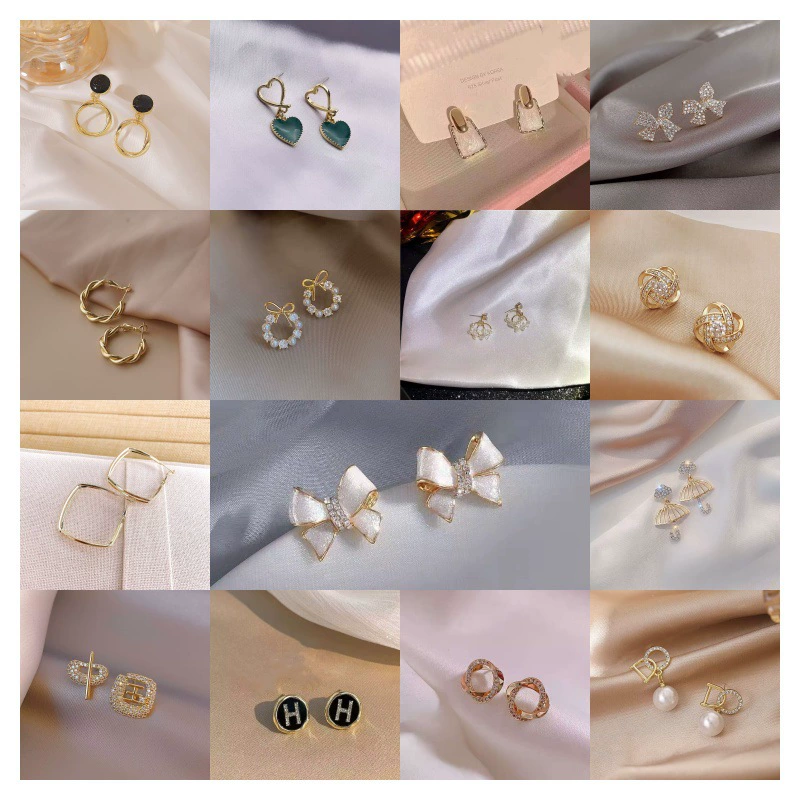 Серебряная игла, дизайн серьги из жемчуга, образец серебра 925, корейский стиль, цветочный, простой и элегантный дизайн, тренд сезона