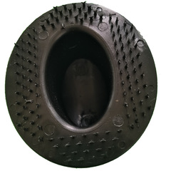 Handle car waxing car manual round car wiping manual waxing sponge tool crystal plated polishing handle wholesale