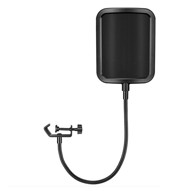 U87 gran diafragma 502 pequeña botella de alimentación micrófono de condensador en forma de U metal anti-spray Red de grabación de la computadora de escritorio cubierta del micrófono