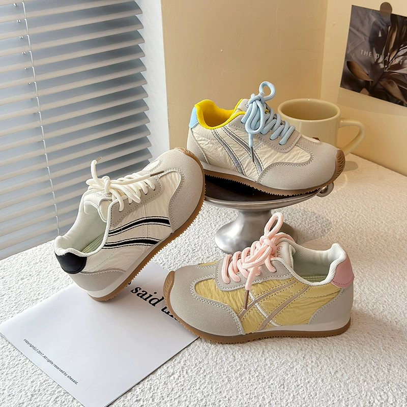 Детская спортивная обувь для девочек 2025 весна новая обувь для девочек