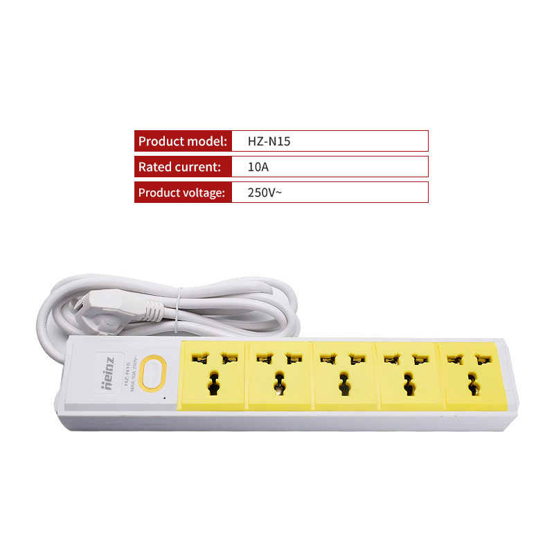 Jack multifuncional africano multipropósito tres cuatro cinco 345 filas de color mezclado multi-USB enchufe de fila de carga