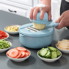 Kitchen multi-functional vegetable cutting artifact potato shredded slicer home scraper scraper cut flower potato slicer