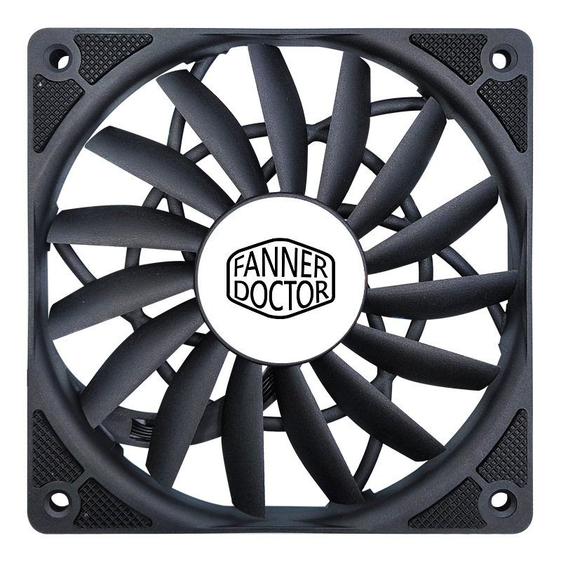 Dr. Fan MF12012 magnetic levitation ultra-thin 12MM chassis fan series power supply 4PIN intelligent PWM speed control