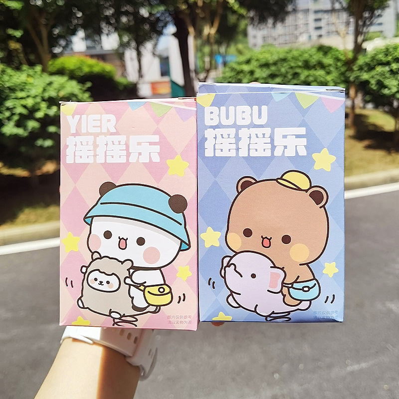 Yibubu Car Decoration Accessories for Car Center Console, Second Generation Peripheral Desktop Dolls, Cute Gifts