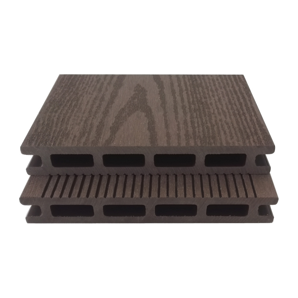 Piso de Madera Plástica Exterior 145x21 Impermeable y Anticorrosivo