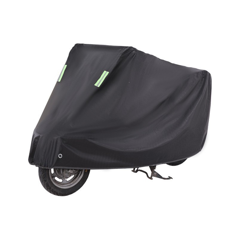 Manufacturer's in-stock hot-selling motorcycle cover for rain, sun, and dust protection, thickened full-coverage sun protection cover for electric vehicles