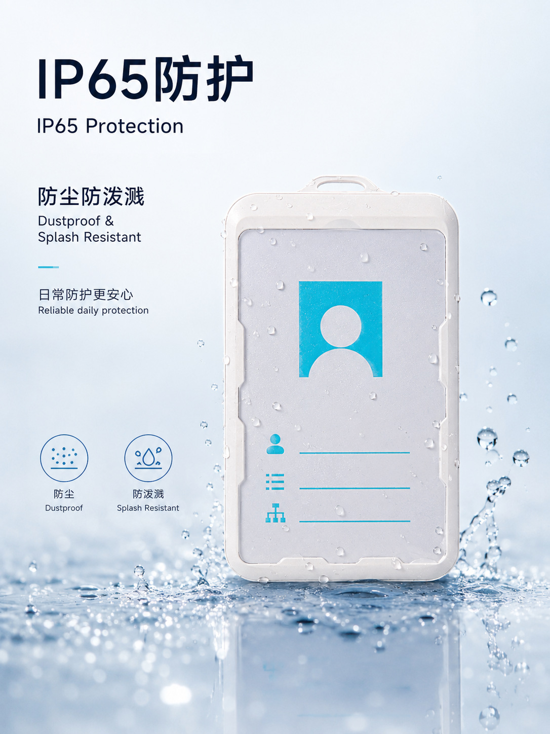 International Smart GPS Electronic Badge Locator for Field Patrol Management and Employee Attendance Tracking in Sanitation Services