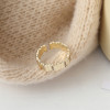 Adjustable universal brand wedding ring, simple and elegant design