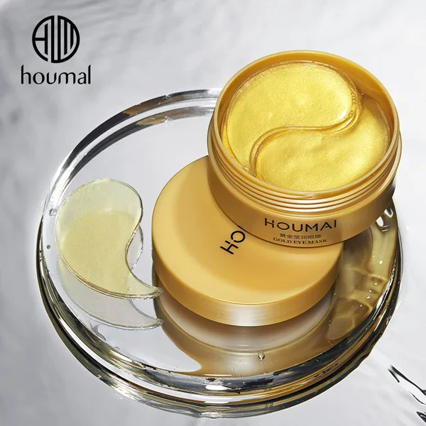 Shanghai beauty Lady 24K Golden Eye Film to improve eye lines eye care moisturizing eye mask manufacturers wholesale