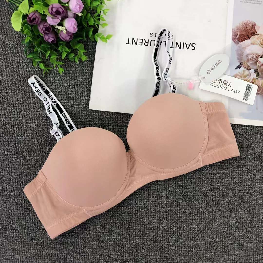 Filipino brillante sujetador ropa interior sin costuras medio grueso de alta calidad se reunieron multi-color multi-tamaño sujetador inalámbrico al por mayor