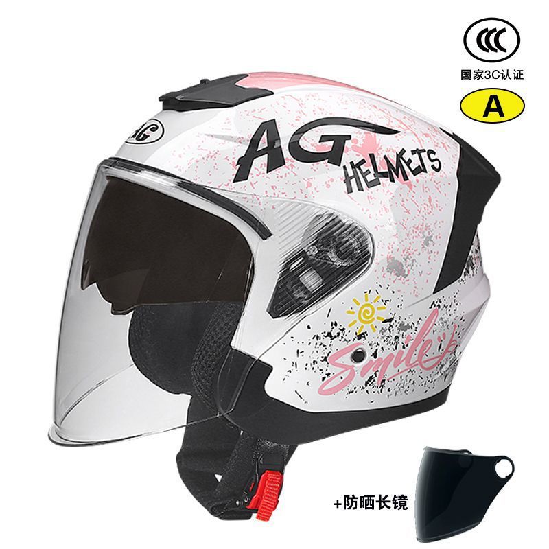 Universal – New National Standard Auto Parts and Accessories - 3ca-class-inner-and-outer-double-mirror-pink-s-sunscreen-mirror