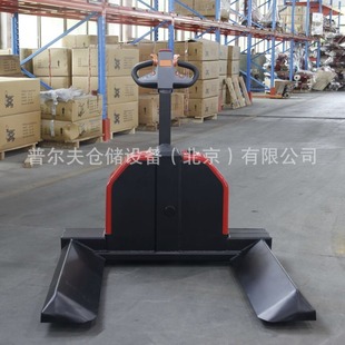 2 tons electric paper reel truck lithium cable reel handling forklift pallet trailer loading and unloading truck