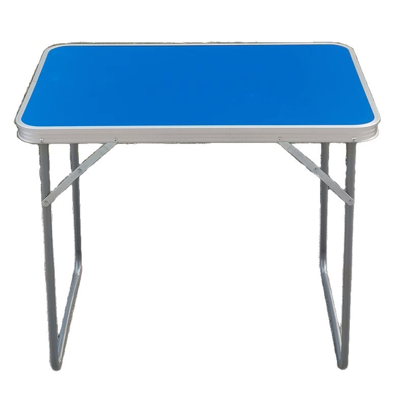 Стол складной синий 80x60 см