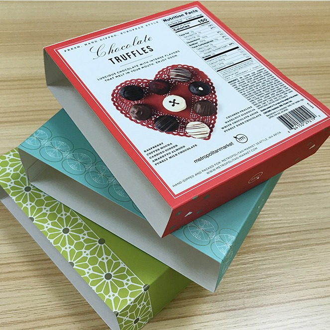 定制牛皮紙礼盒腰封外卖物品包装盒封口贴印刷白卡纸打包盒封条