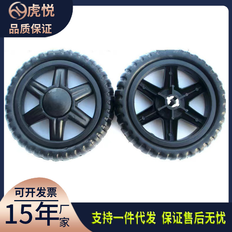 厂家直供铁芯橡胶轮 6寸轮子铸铁包胶轮 万向脚轮橡胶购物车轮子|ms