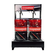 油桶展示架带网油漆清洗剂促销手喷漆实力厂家货架收纳