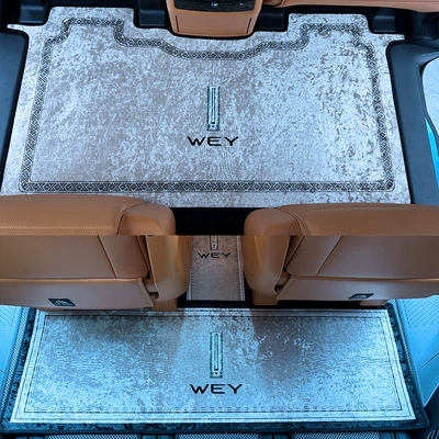 Universal Foot Pad, Wey Gaoshan Middle Row Floor - middle-row-original-car-arc-rear-row-silver-free-aisle