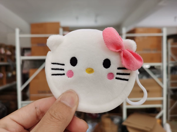 With bow, white