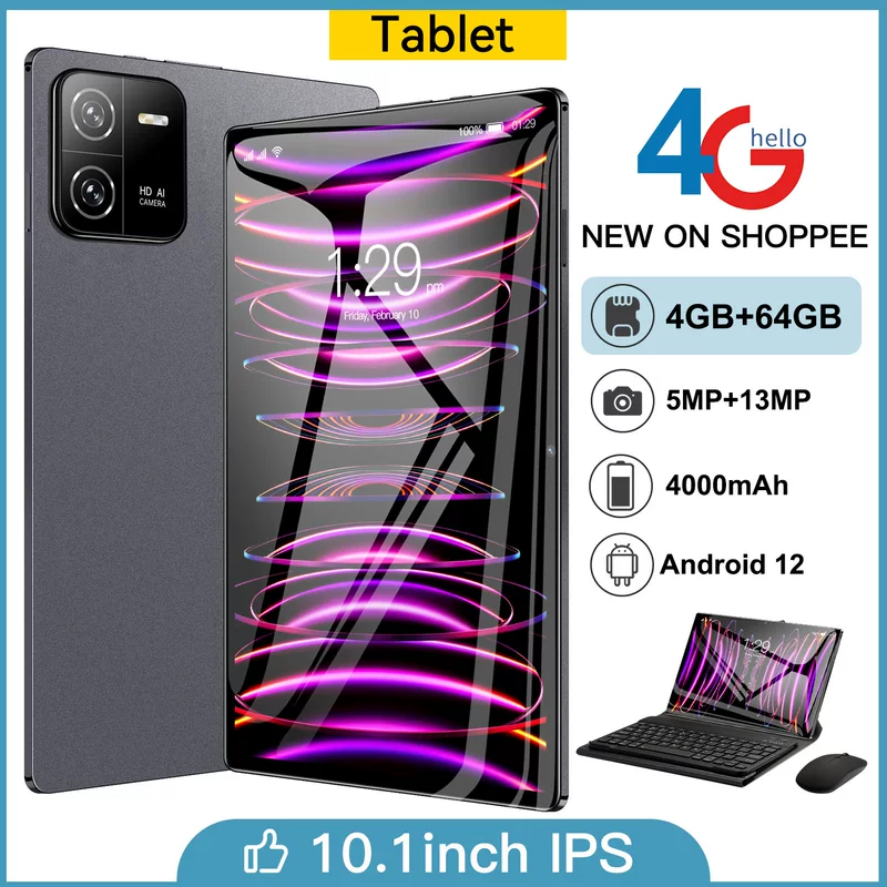 Планшетный ноутбук, 6 plus, 1 дюйм, 64G, 4G, Android