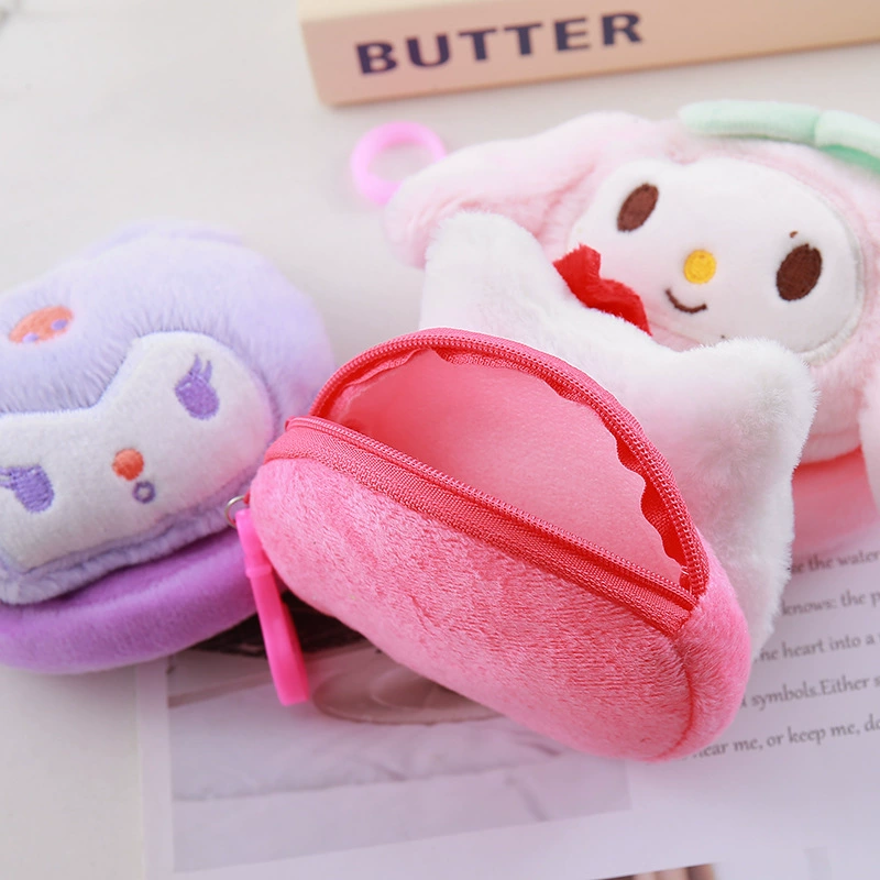 Sanrio, плюш картинка большой кошелек, маленькая сумка, подвеска для учеников начальной школы, органайзер сумка, кукла, подарок на день рождения, оптом