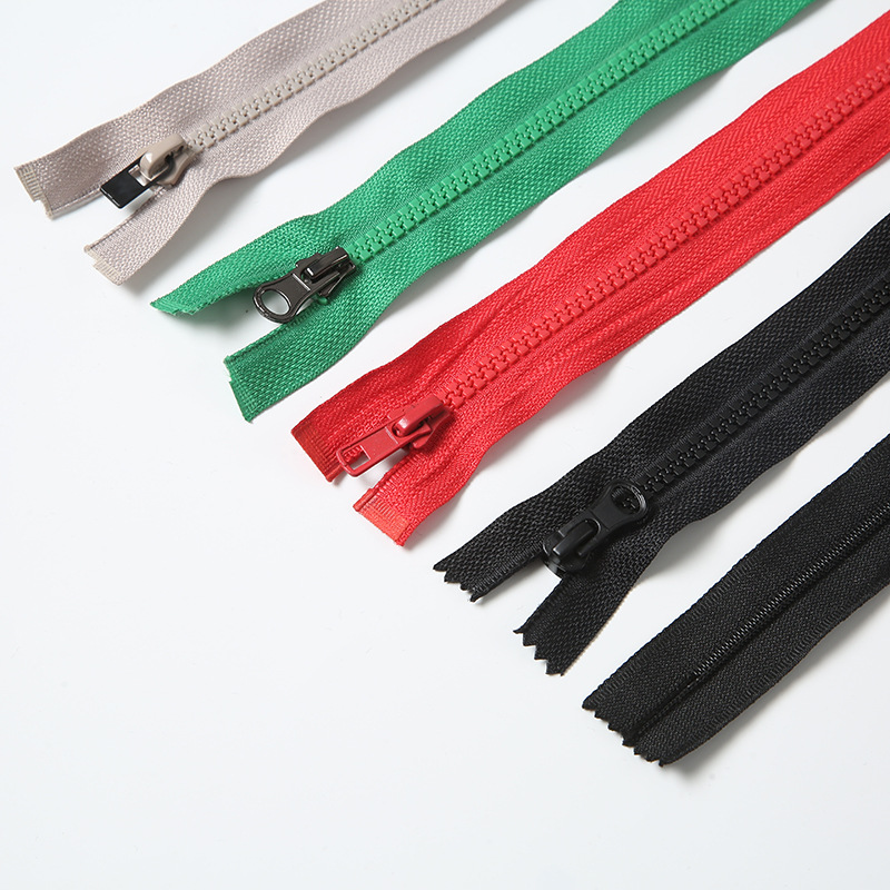 儿童服装拉链3号树脂开尾宝宝衣服外套上衣单开口拉链拉锁现货