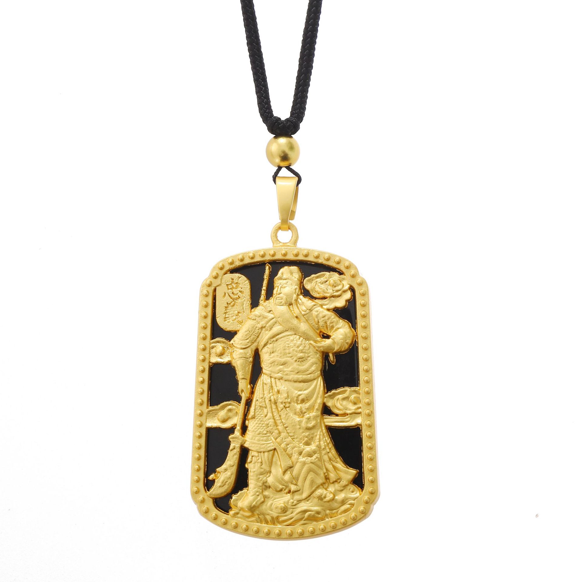 Tieguanyin tea, high-end pendant, square protective amulet