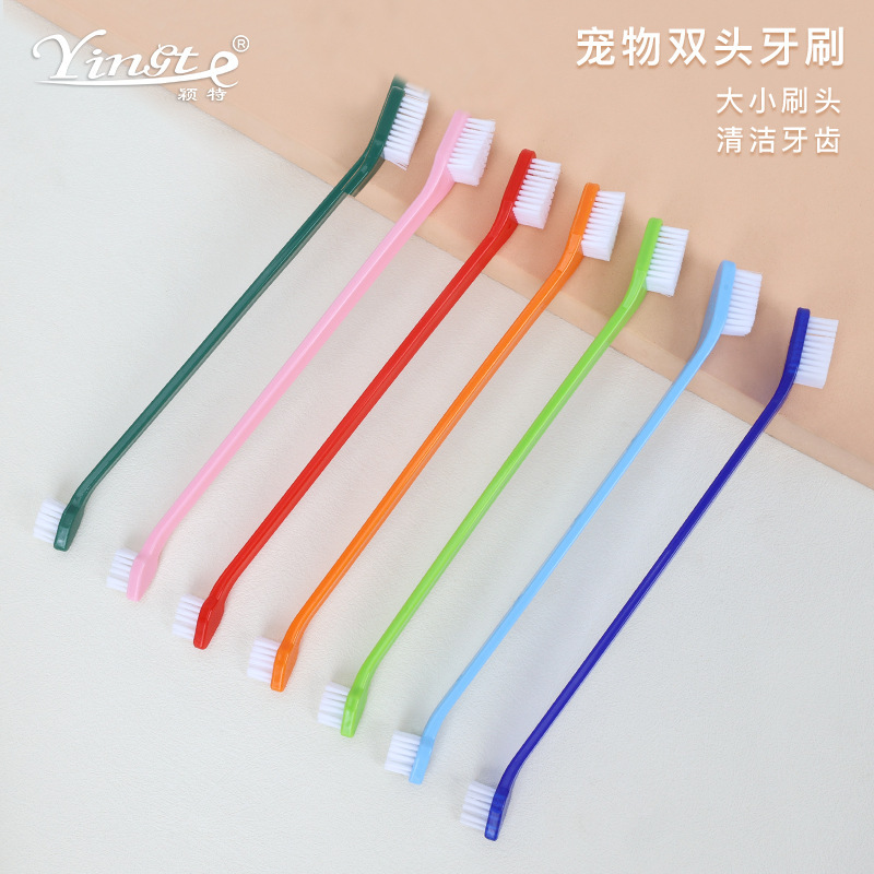 Pet Toothbrush, Cat and Dog Toothbrush, Dog Toothbrush, Cat Toothbrush, Cat and Dog Pet Supplies Toothbrush, Oral Cleaning