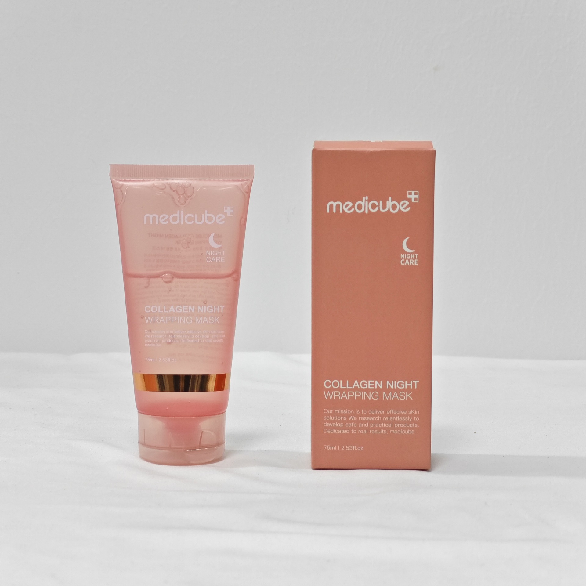 Punto transfronterizo Medicube Collagen Ampolla Esencia Limpiador facial anti/secado Mascarilla de barro Mascarilla de desgarro