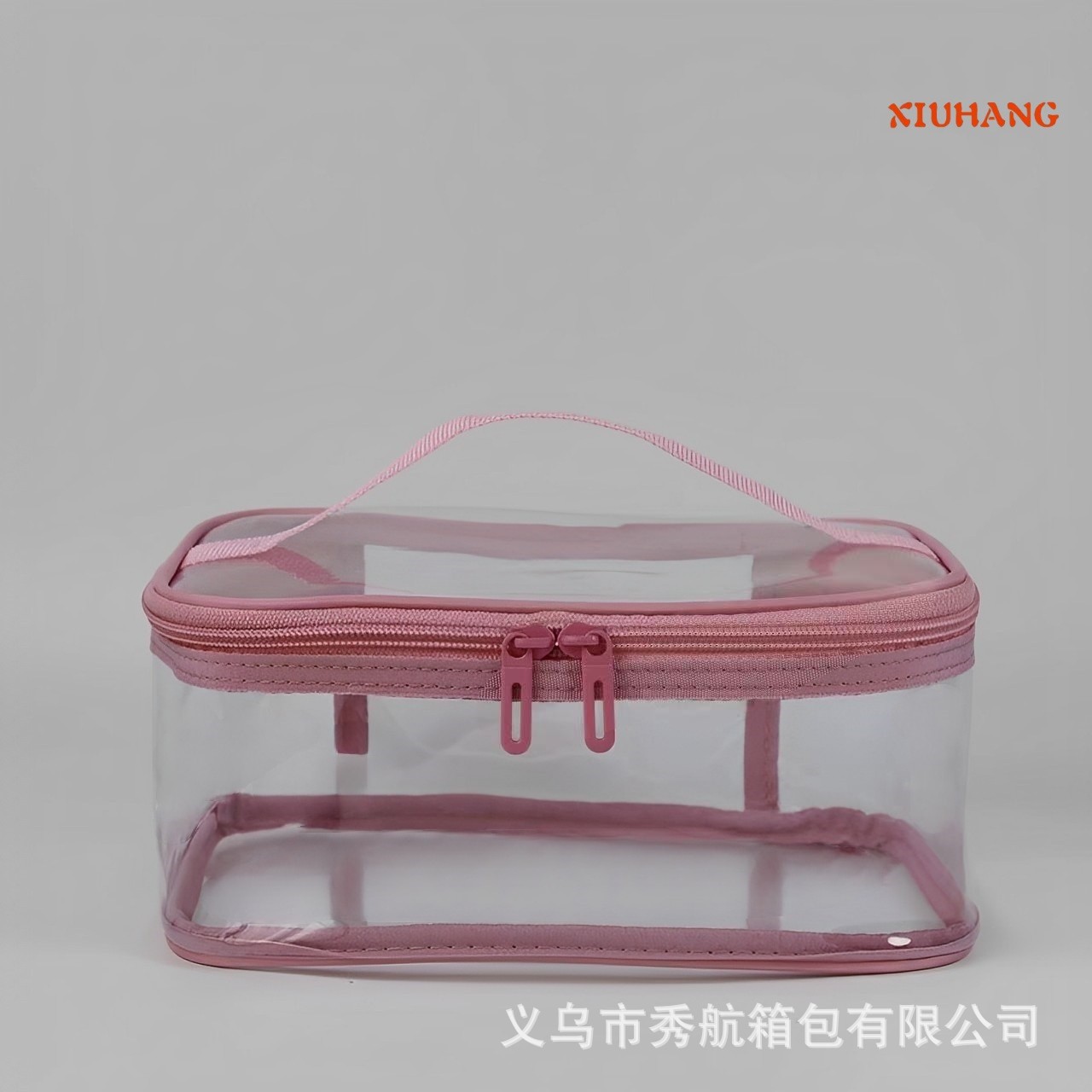 INS estilo bolsa de cosméticos transparente traje de viaje portátil de gran capacidad bolsa de lavado impermeable Fundación lápiz labial de almacenamiento