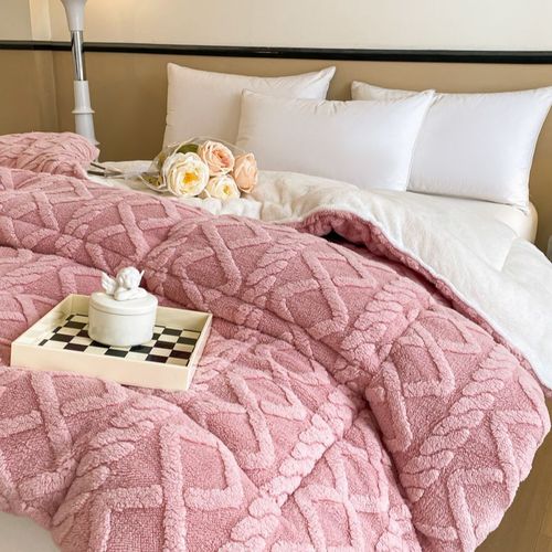  new style taffeta bobo winter quilt simple solid color quilt core factory direct sales wholesale gift one piece drop shipping