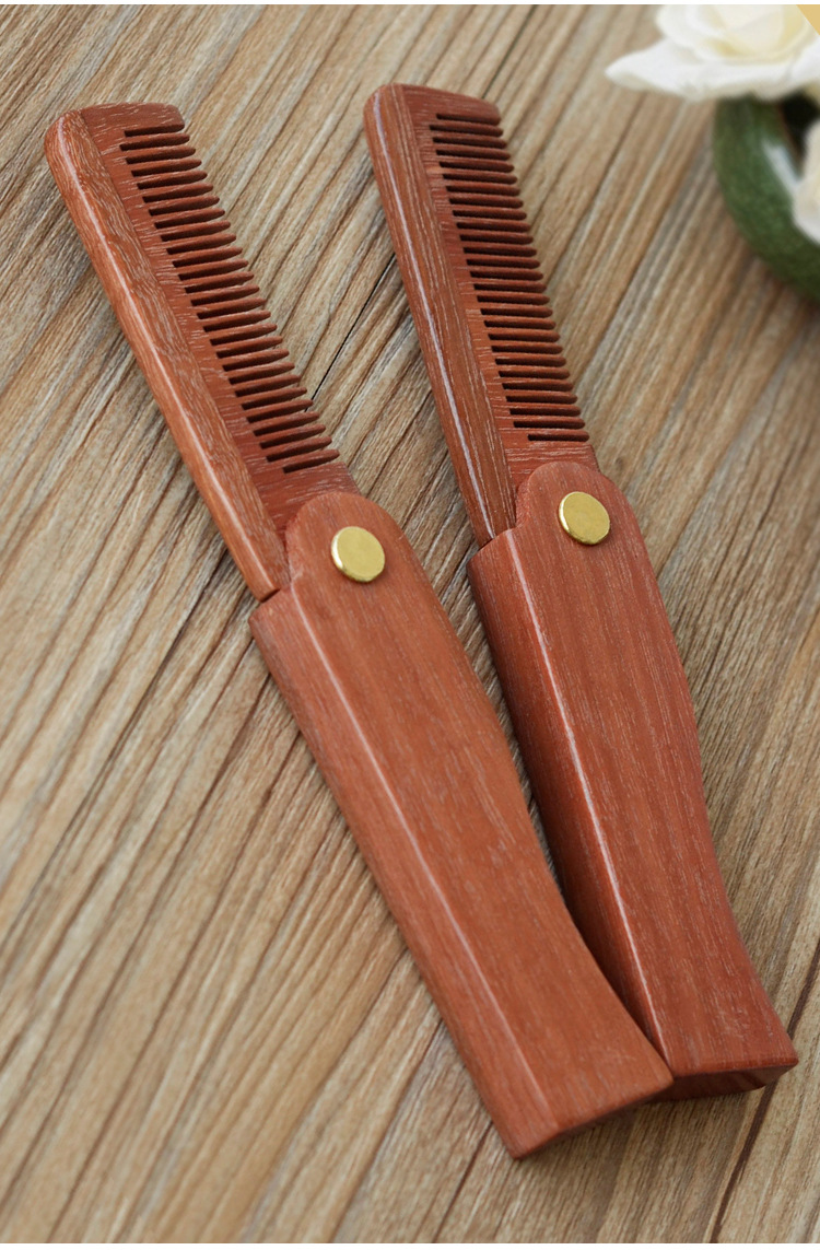 1430#绿檀1431红檀1434黑檀折叠梳总链接详情_15