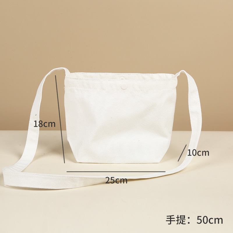子供用ブランク斜めキャンバスバッグカスタムパターンプリントロゴ中学生DIY環境に優しい高価値キャンバスバッグ|undefined