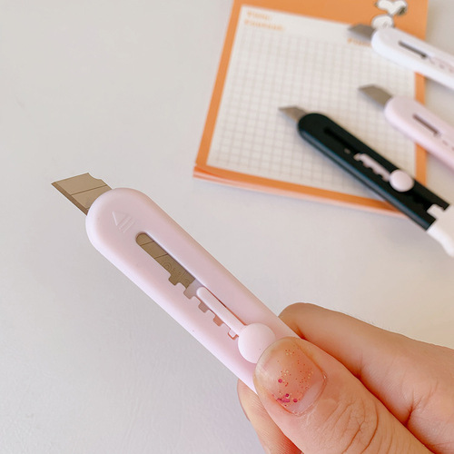 Mini Portable Cat Paw Craft Knife Unboxing Small Knife Paper Cutting Knife Wallpaper Knife Handmade Knife Student Multi-use Cute