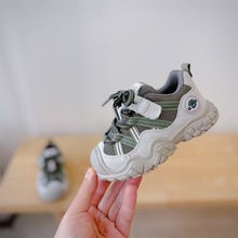 2026春季新款童鞋男童轻便舒适运动跑步鞋韩版时尚潮款百搭老爹鞋