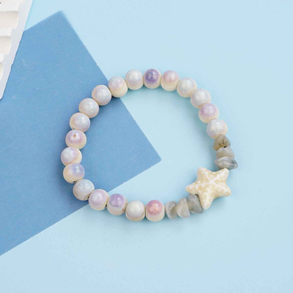 Pulsera de Cerámica para Mujer Hecho a Mano Diseño de Gato image 216