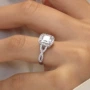 女友订婚结婚时尚指环