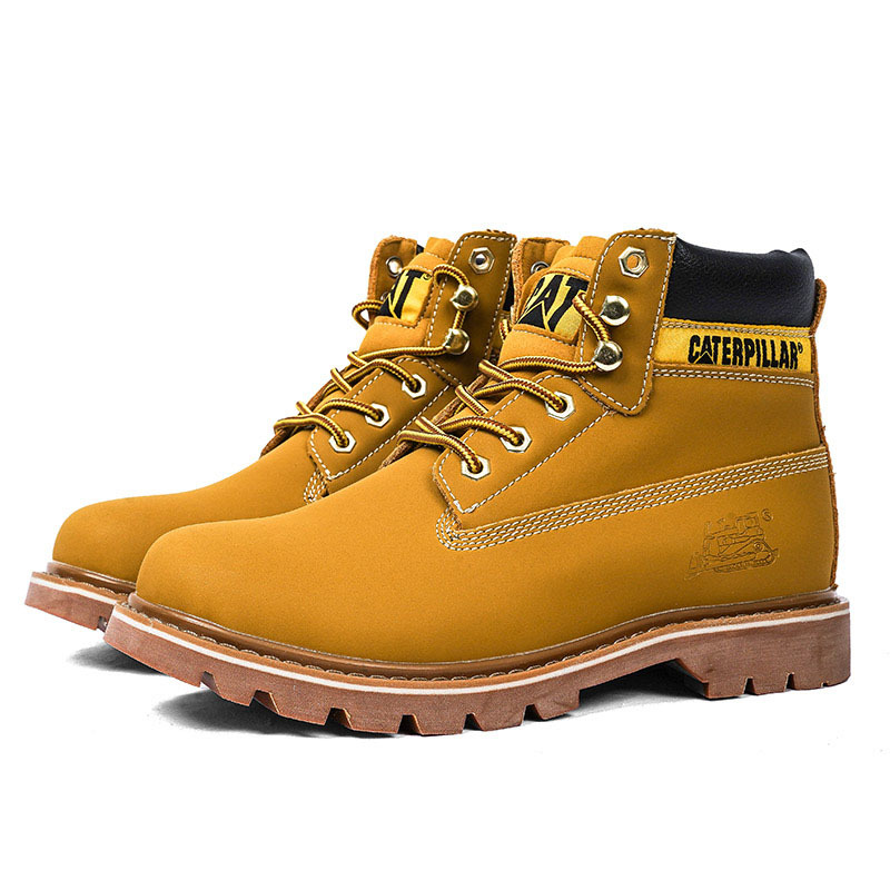 Botas Martin de caída grande en otoño y invierno al aire libre para hombres y mujeres zapatos de viaje botas de trabajo de cuero mate mate mate